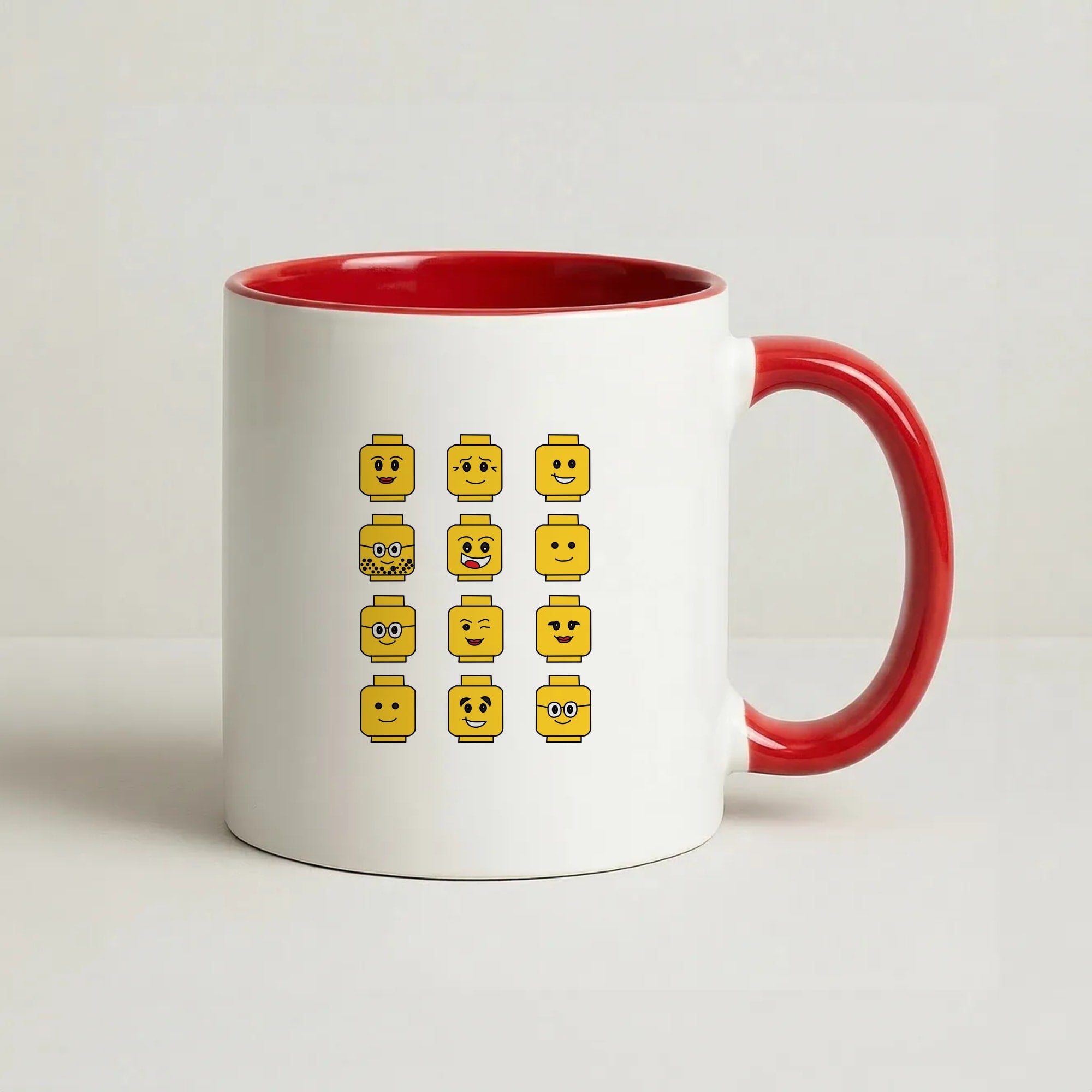 Characters - Bricks Coffee Red Mug