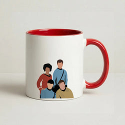 Characters Coffee Red Mug
