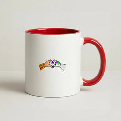 Woody And Buzz Love Coffee Red Mug