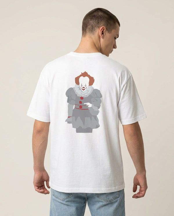 Pennywise - Clown T-Shirt — White Back, worn