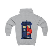 Santa's Tardis Kids Hoodie 6
