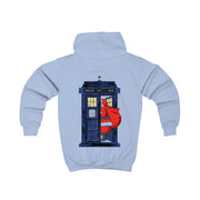 Santa's Tardis Kids Hoodie 7