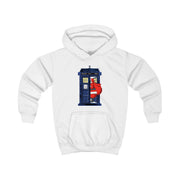 Santa's Tardis Kids Hoodie 2