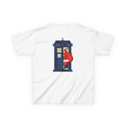 Santa's Tardis Kids T-Shirt 6