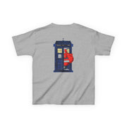 Santa's Tardis Kids T-Shirt 7