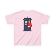 Santa's Tardis Kids T-Shirt 9