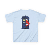 Santa's Tardis Kids T-Shirt 8