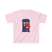 Santa's Tardis Kids T-Shirt 5