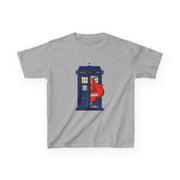 Santa's Tardis Kids T-Shirt 3