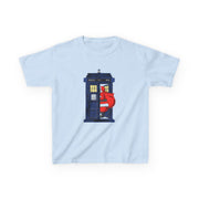Santa's Tardis Kids T-Shirt 4