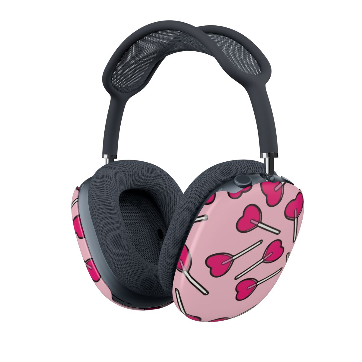 Cherry Heart Lollipops AirPods Max Case