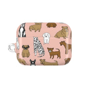 Dog Breeds - Animal Pattern AirPods Case 6