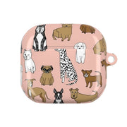 Dog Breeds - Animal Pattern AirPods Case 4