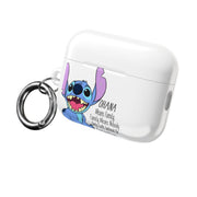 Ohana Means Family - Blue Alien AirPods Case 8