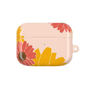 Sunflower Floral Pattern AirPods Case 5
