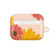 Sunflower Floral Pattern AirPods Case 7