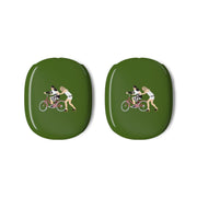David Riding A Bike - Schitt's Creek AirPods Max Case 3