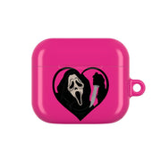 Heart face - Halloween AirPods Case 3