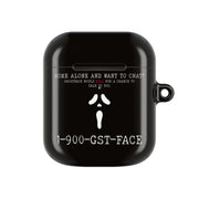1-800-GST-FACE - Scream AirPods Case 1