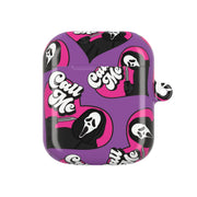 Call Me Heart Pattern AirPods Case 1