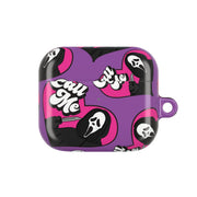 Call Me Heart Pattern AirPods Case 3
