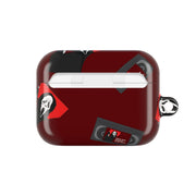 VHS & Ghostface Pattern AirPods Case 7