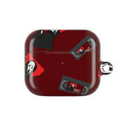 VHS & Ghostface Pattern AirPods Case 3