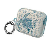 Teal Turtle Reef AirPods Case 8