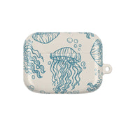 Teal Jellyfish Drift AirPods Case 5