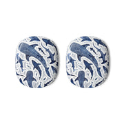 Indigo Watercolour Sharks AirPods Max Case 3