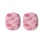 Pink Shark Pattern AirPods Max Case 3