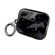 Black Shark Pattern AirPods Case 7