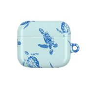 Blue Sea Turtles AirPods Case 2