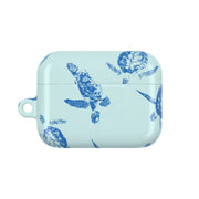 Blue Sea Turtles AirPods Case 4