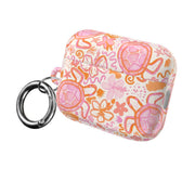 Coral Turtle Doodles AirPods Case 8