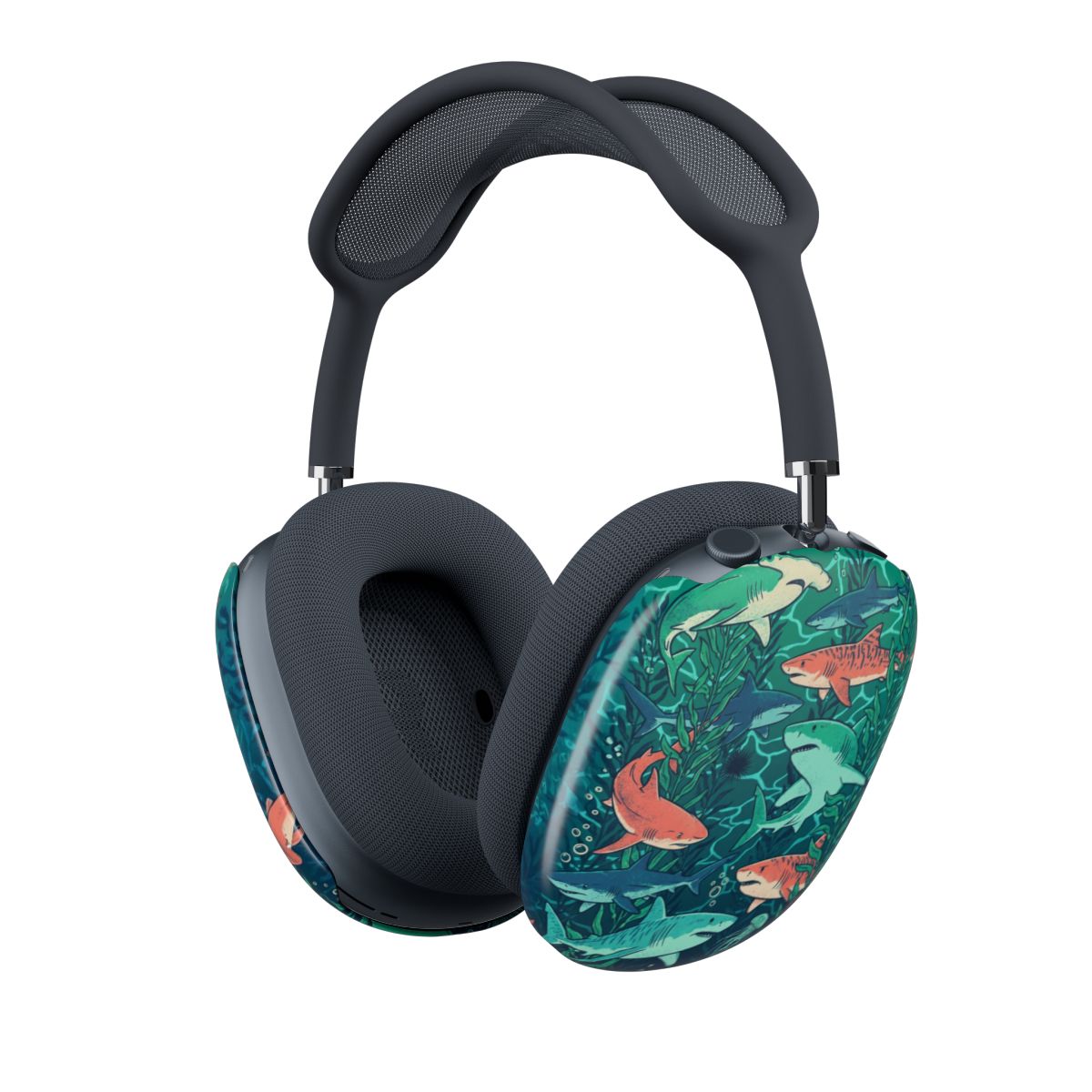 Retro Sharks AirPods Max Case