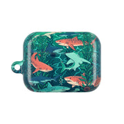 Retro Sharks AirPods Case 6