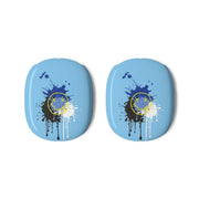 Blue Graffiti - Skate Aesthetic AirPods Max Case 3