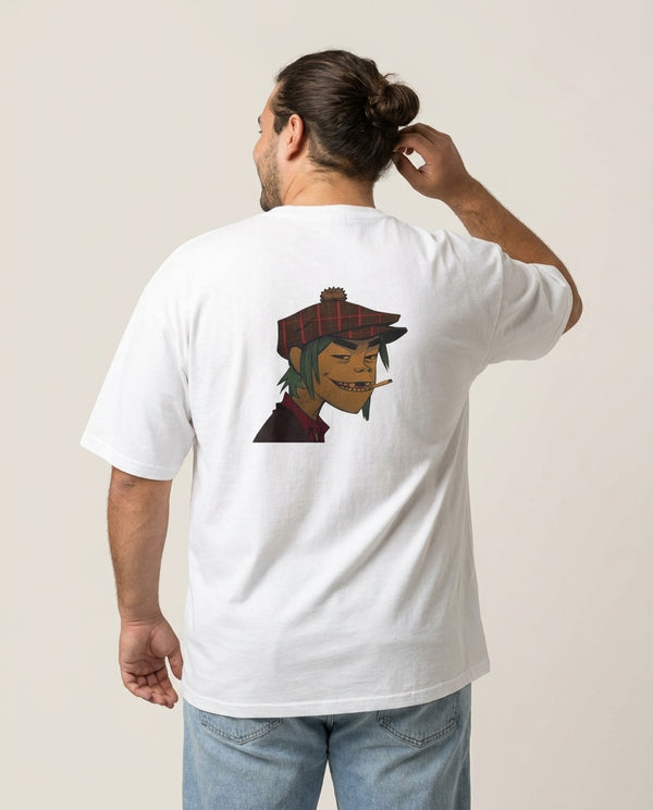 Style T-Shirt — White Back, worn