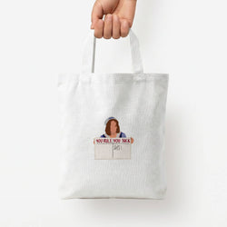 You Suck Tally Tote Bag — White / Small