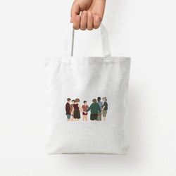 Group - Clown Tote Bag — White / Small