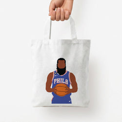 Harden - Basketball Tote Bag — White / Small