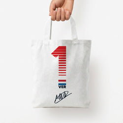 Verstappen - F1 Tote Bag — White / Small