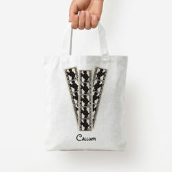 Micky Mouse - Personalised Fairytale Tote Bag — White / Small