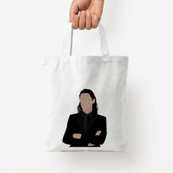 Loki Tote Bag — White / Small