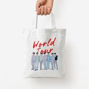 K-Pop Band Pastel Tour Tote Bag 4