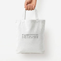 There's More To Life - Tote Bag — White / Small