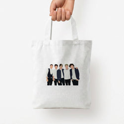Old Members Tote Bag — White / Small
