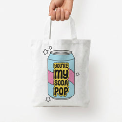 My Soda Can Tote Bag — White / Small