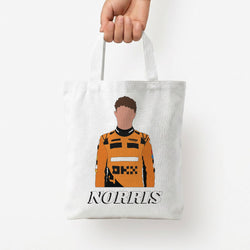 Norris Tote Bag — White / Small